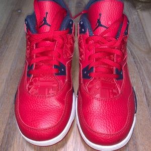 Jordan Retro 4 "FIBA" Gym Red/Obsidian-White